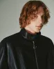 Zipper Front Vegan Leather Jacket sold by Urban Revivo