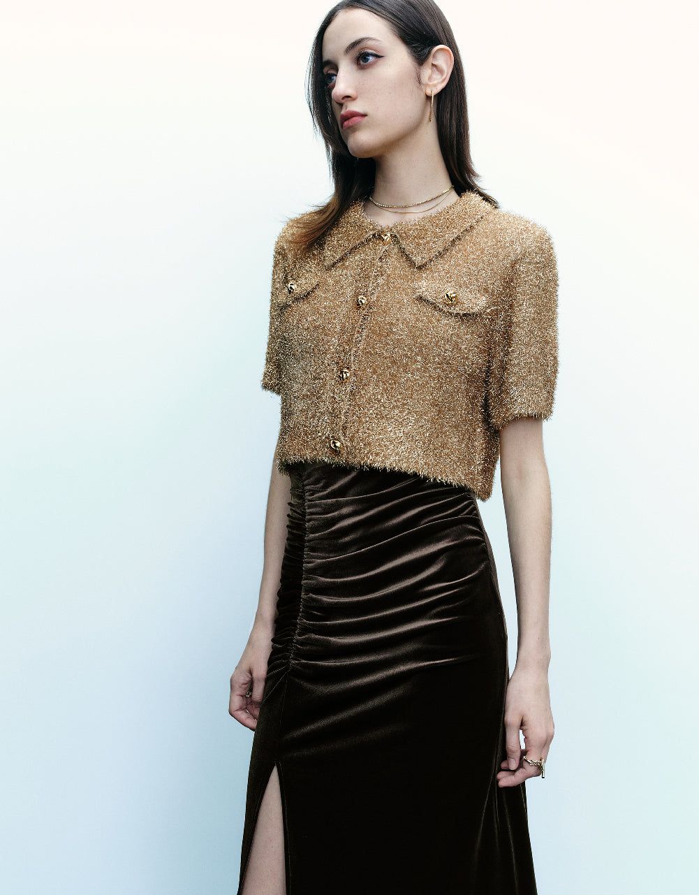 Straight Knitted Cardigan sold by Urban Revivo product image thumbnail 3