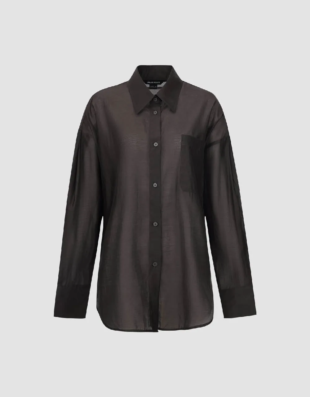 Button Up Loose Shirt sold by Urban Revivo product image thumbnail 2