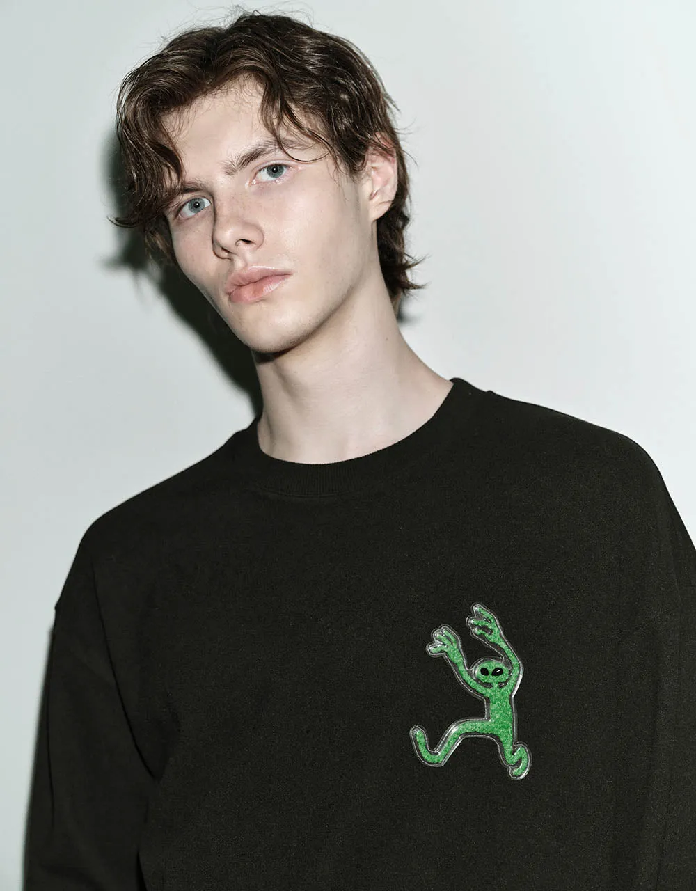 Embossed Crew Neck T-Shirt sold by Urban Revivo product image thumbnail 5