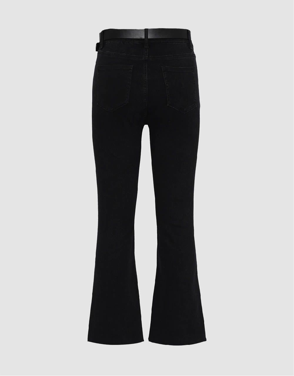 Flare Jeans With Belt sold by Urban Revivo product image thumbnail 3