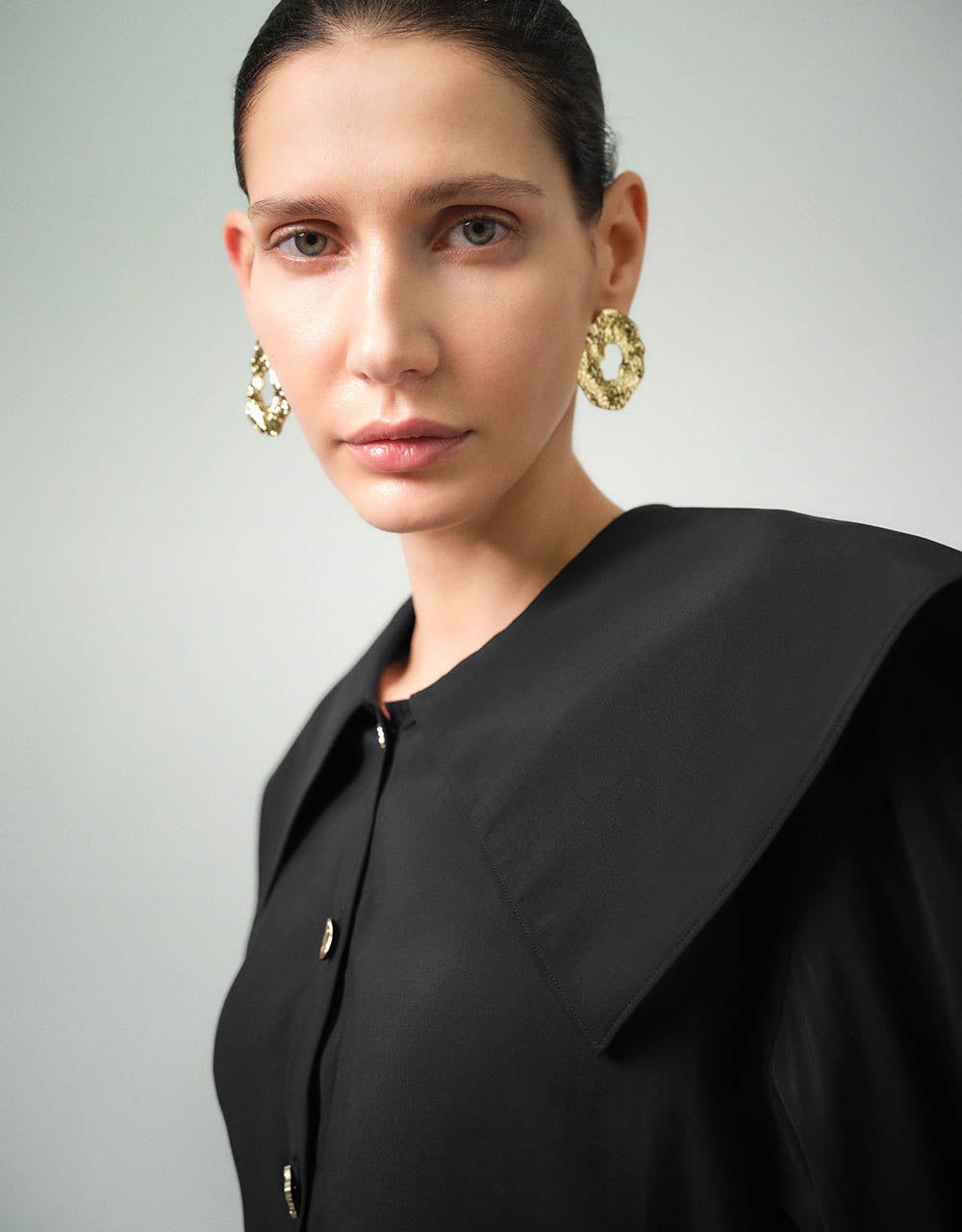 Drop Shoulder Sleeve Straight Shirt sold by Urban Revivo product image thumbnail 5