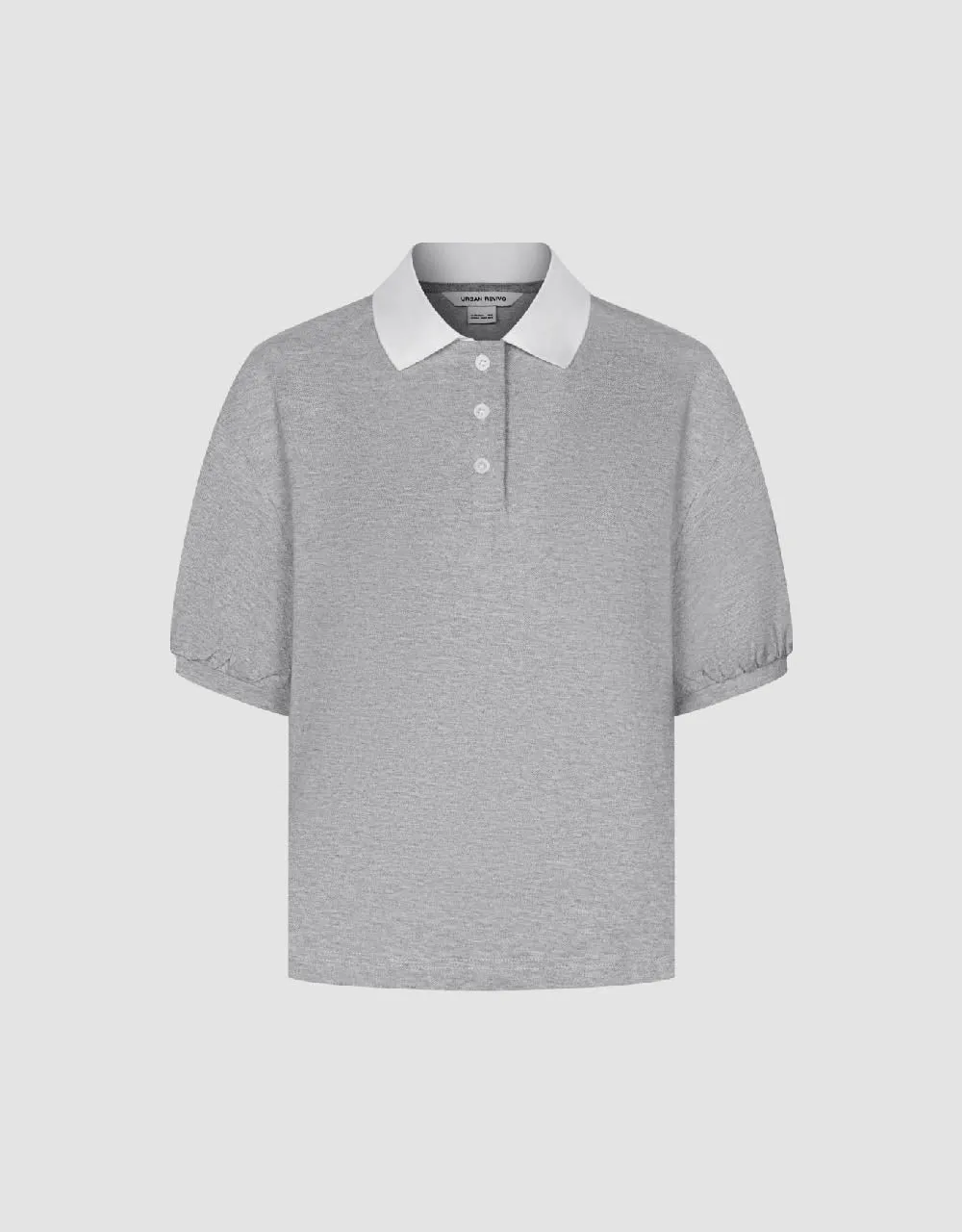 Button Half Placket T-Shirt sold by Urban Revivo