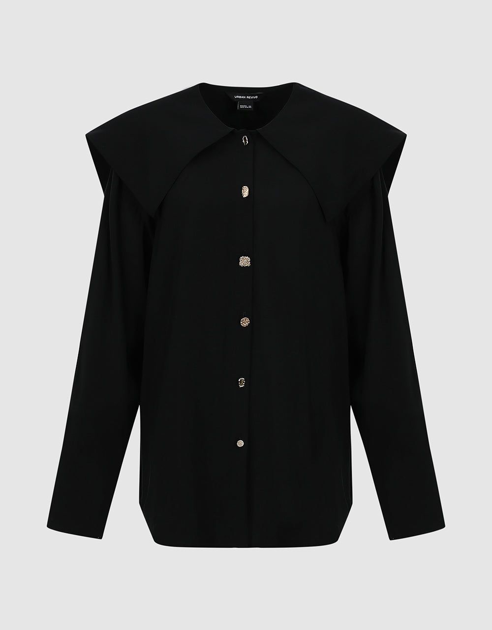 Drop Shoulder Sleeve Straight Shirt sold by Urban Revivo product image thumbnail 2