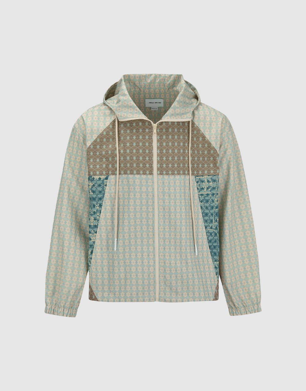 Zipper Front Hooded Jacket sold by Urban Revivo product image thumbnail 2