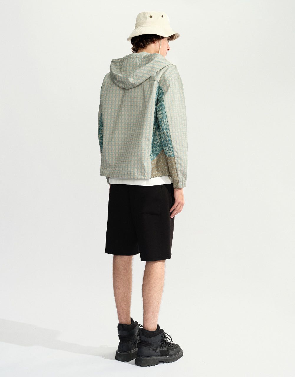 Zipper Front Hooded Jacket sold by Urban Revivo product image thumbnail 4