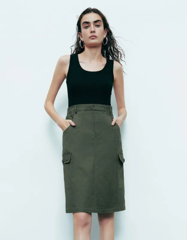 2 In 1 Sleeveless Crew Neck Straight Dress sold by Urban Revivo