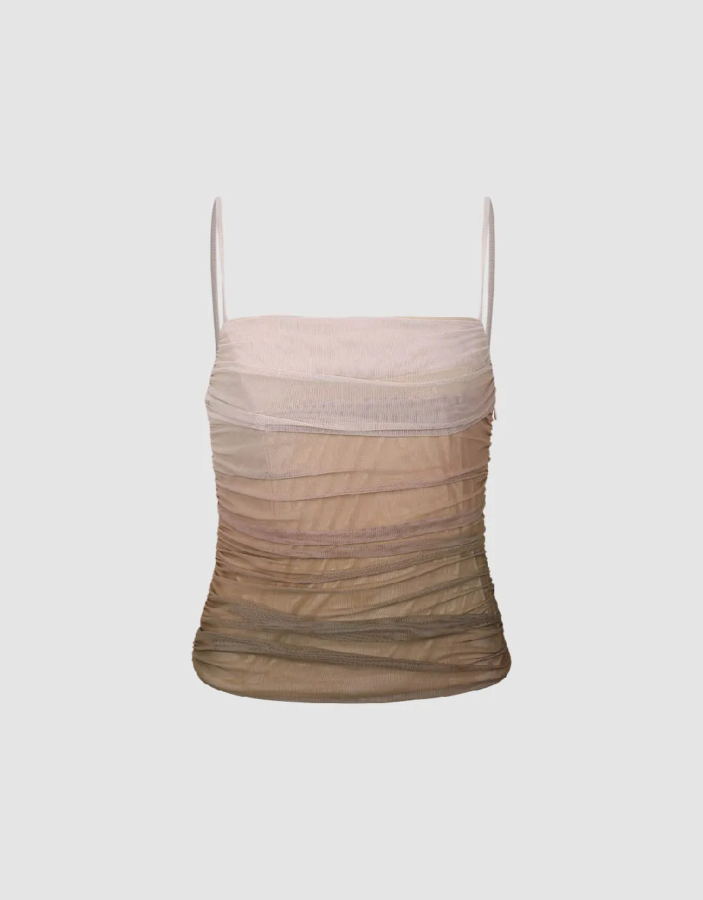 Gradient Ruched Cami Top sold by Urban Revivo product image thumbnail 2