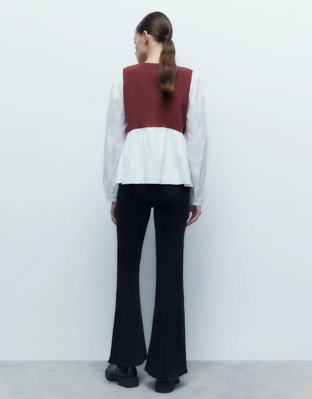 2 In 1 Knitted T-Shirt sold by Urban Revivo product image thumbnail 4