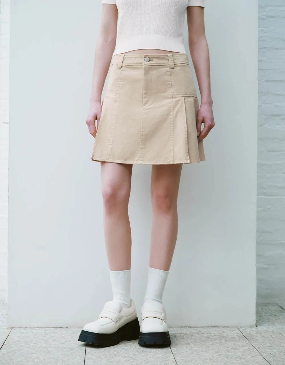 Mini A-Line Skirt sold by Urban Revivo product image thumbnail 2