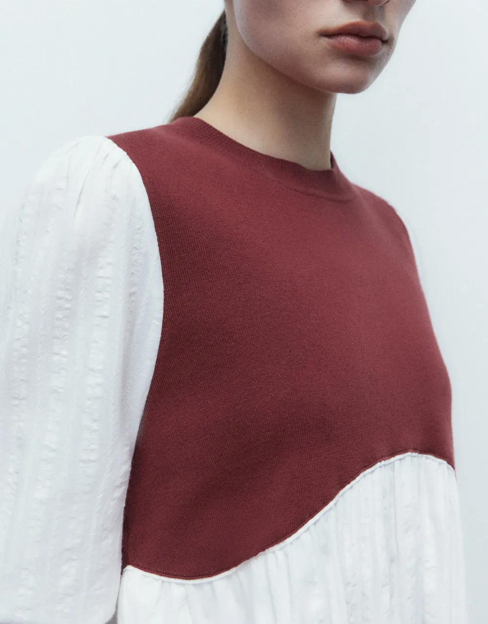 2 In 1 Knitted T-Shirt sold by Urban Revivo product image thumbnail 5