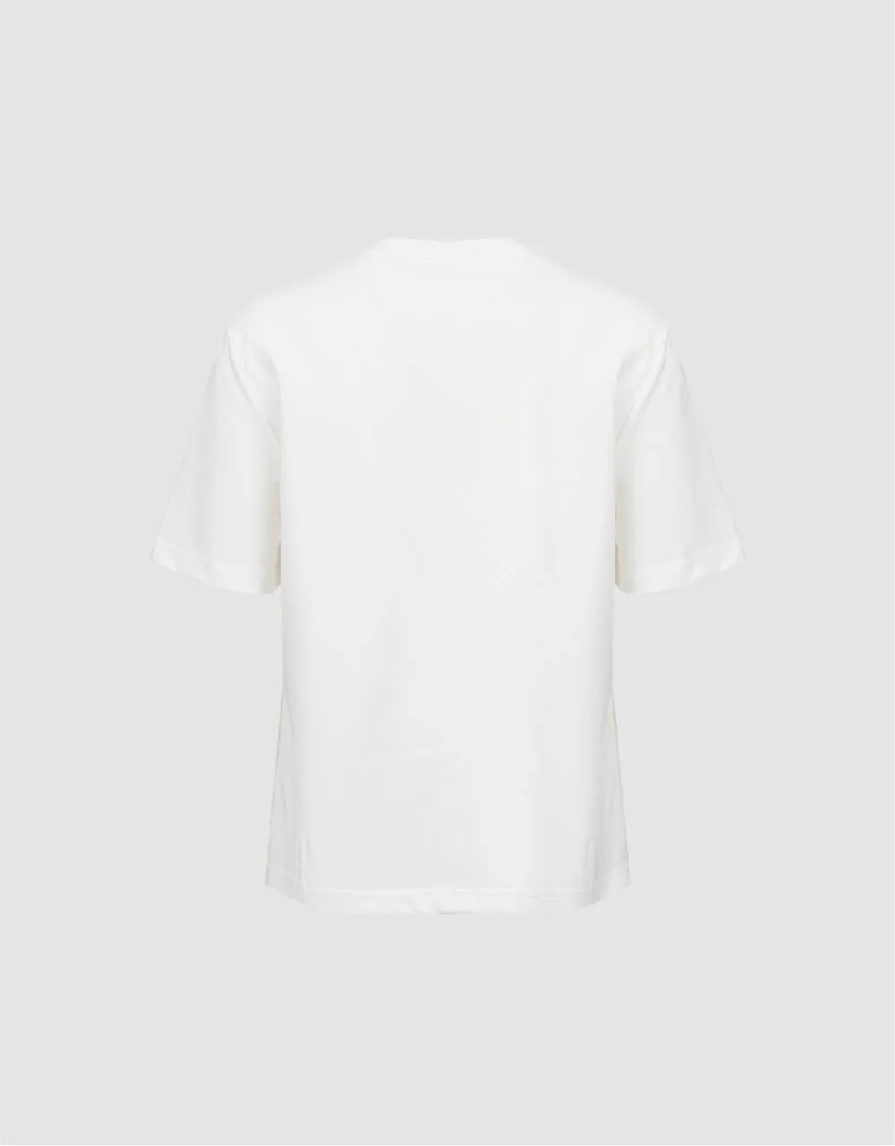 Striped Crew Neck Straight T-Shirt sold by Urban Revivo product image thumbnail 5