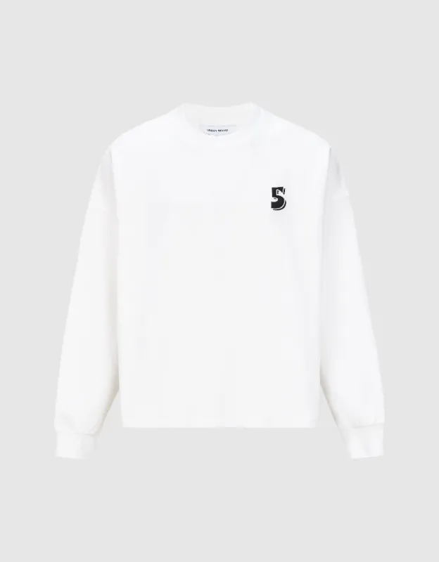Crew Neck Sweatshirt sold by Urban Revivo