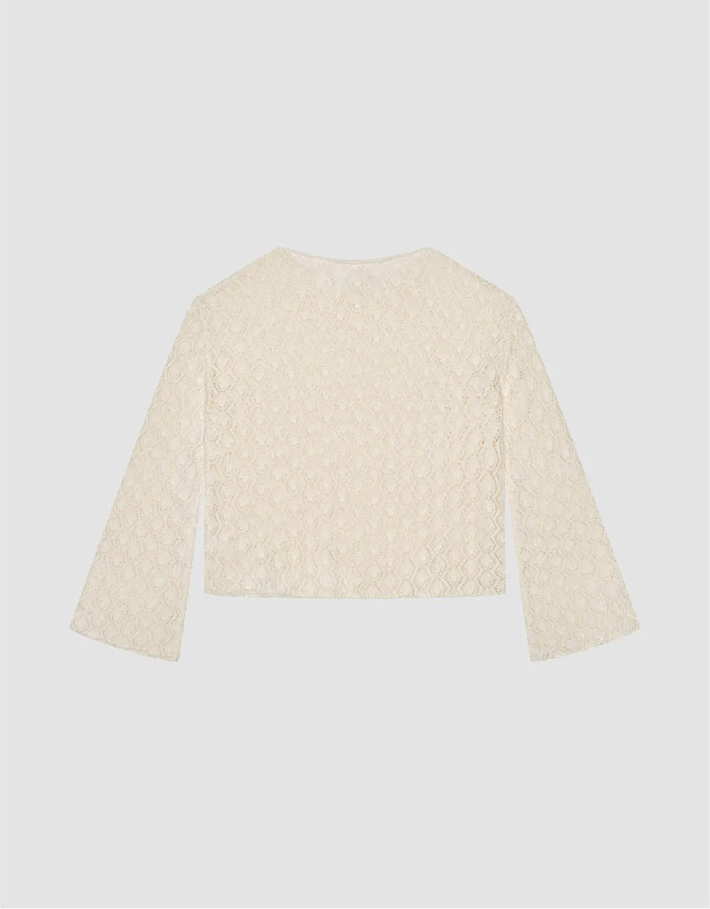 Drop Shoulder Sleeve Crew Neck Knitted T-Shirt sold by Urban Revivo product image thumbnail 5