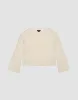 Drop Shoulder Sleeve Crew Neck Knitted T-Shirt sold by Urban Revivo