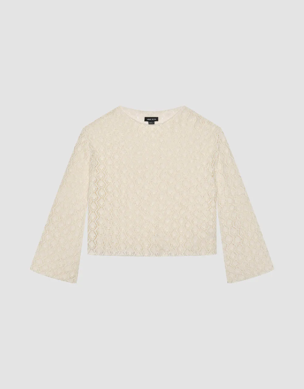 Drop Shoulder Sleeve Crew Neck Knitted T-Shirt sold by Urban Revivo product image thumbnail 2