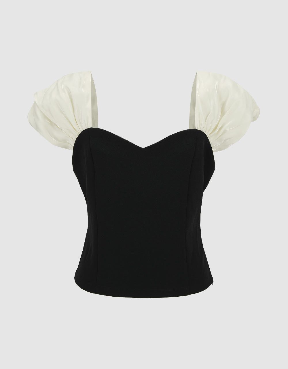 Puff Sleeve Skinny T-Shirt sold by Urban Revivo product image thumbnail 2