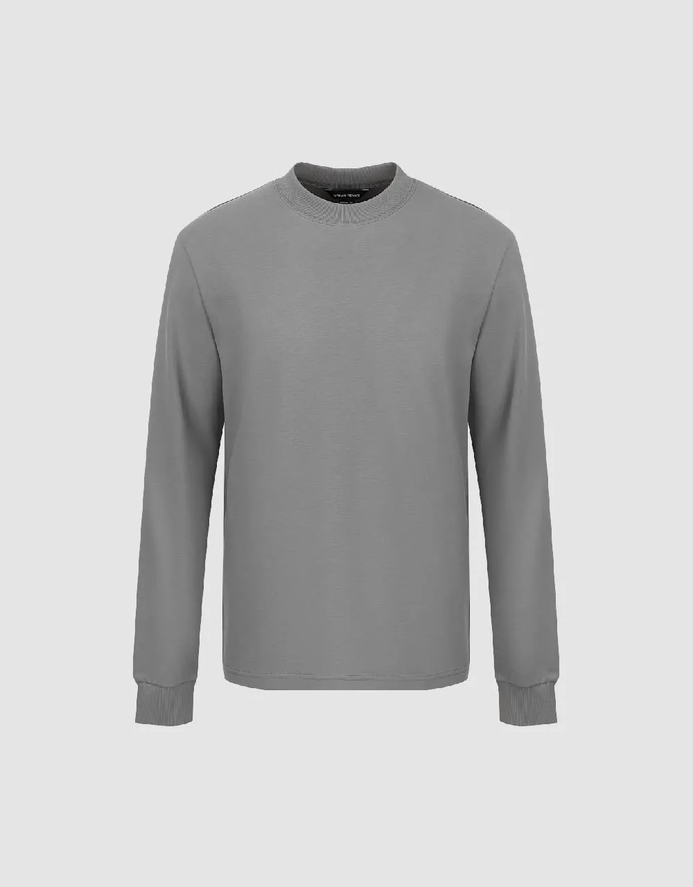 Crew Neck Straight Sweatshirt sold by Urban Revivo product image thumbnail 2