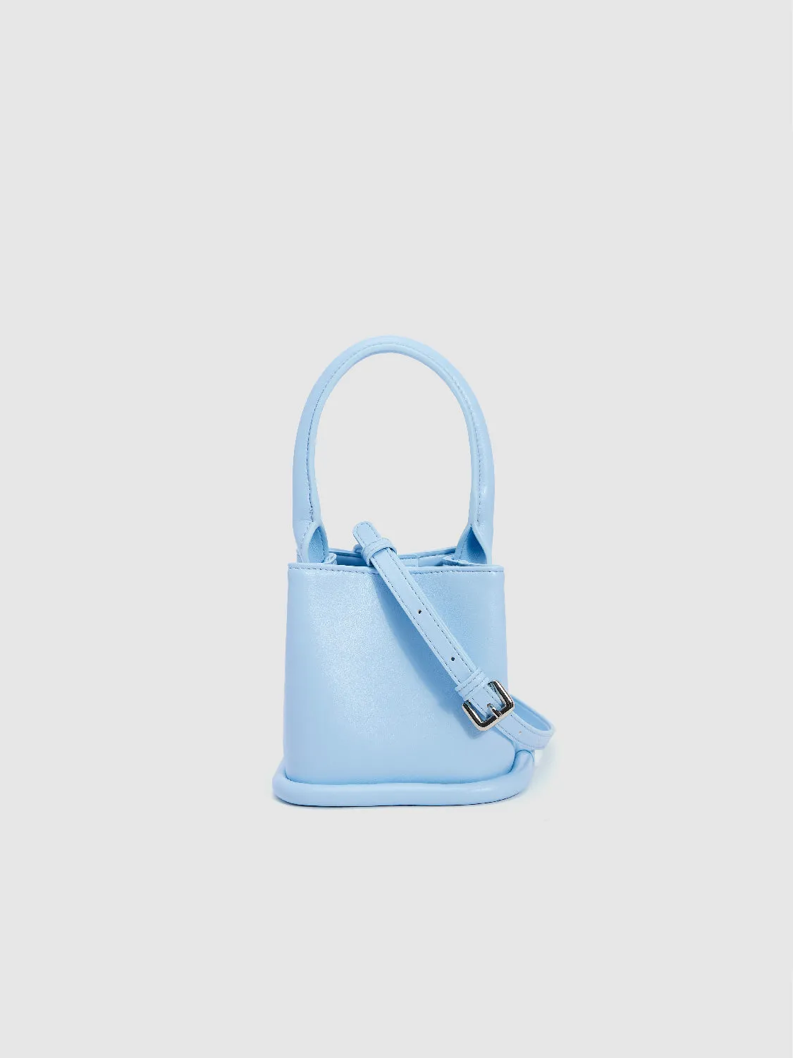 Mini Vegan Leather Bucket Bag sold by Urban Revivo