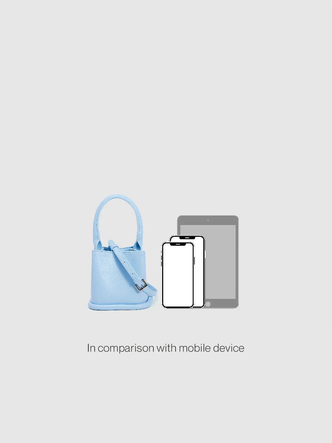 Mini Vegan Leather Bucket Bag sold by Urban Revivo product image thumbnail 2