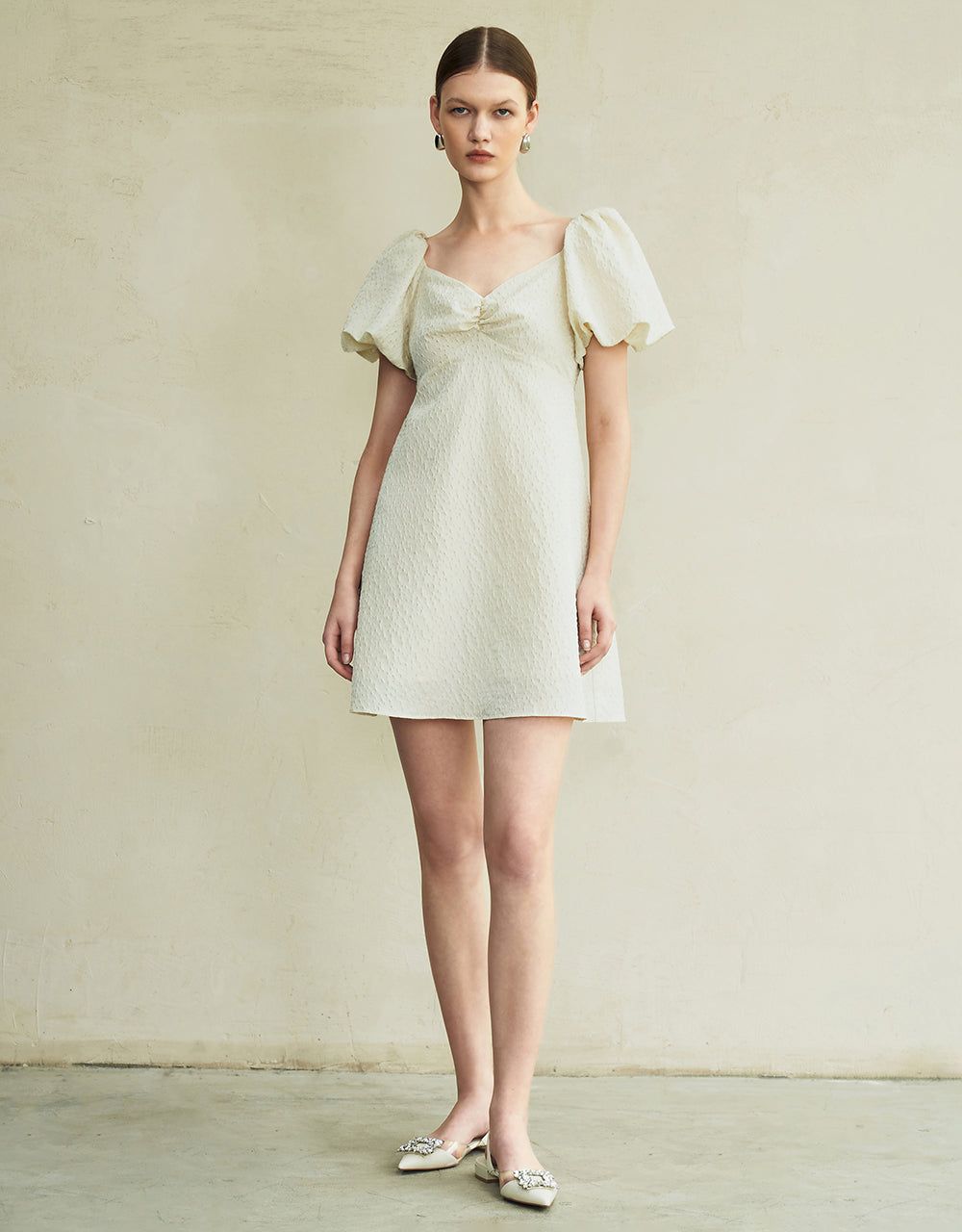 Scale Textured Skater Dress sold by Urban Revivo