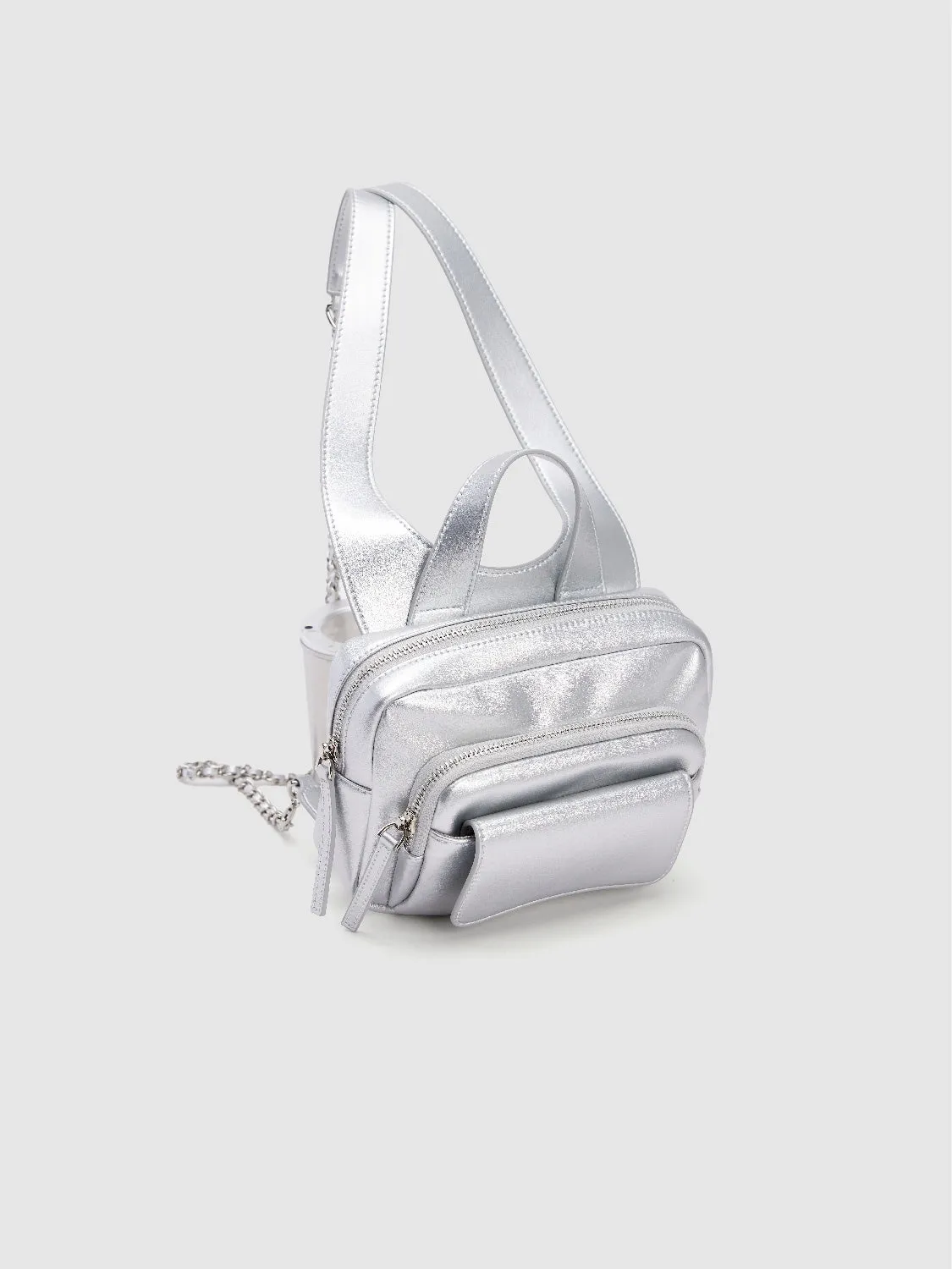 Vegan Leather Mini Backpack sold by Urban Revivo product image thumbnail 3