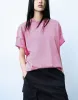 Crew Neck Loose T-Shirt sold by Urban Revivo