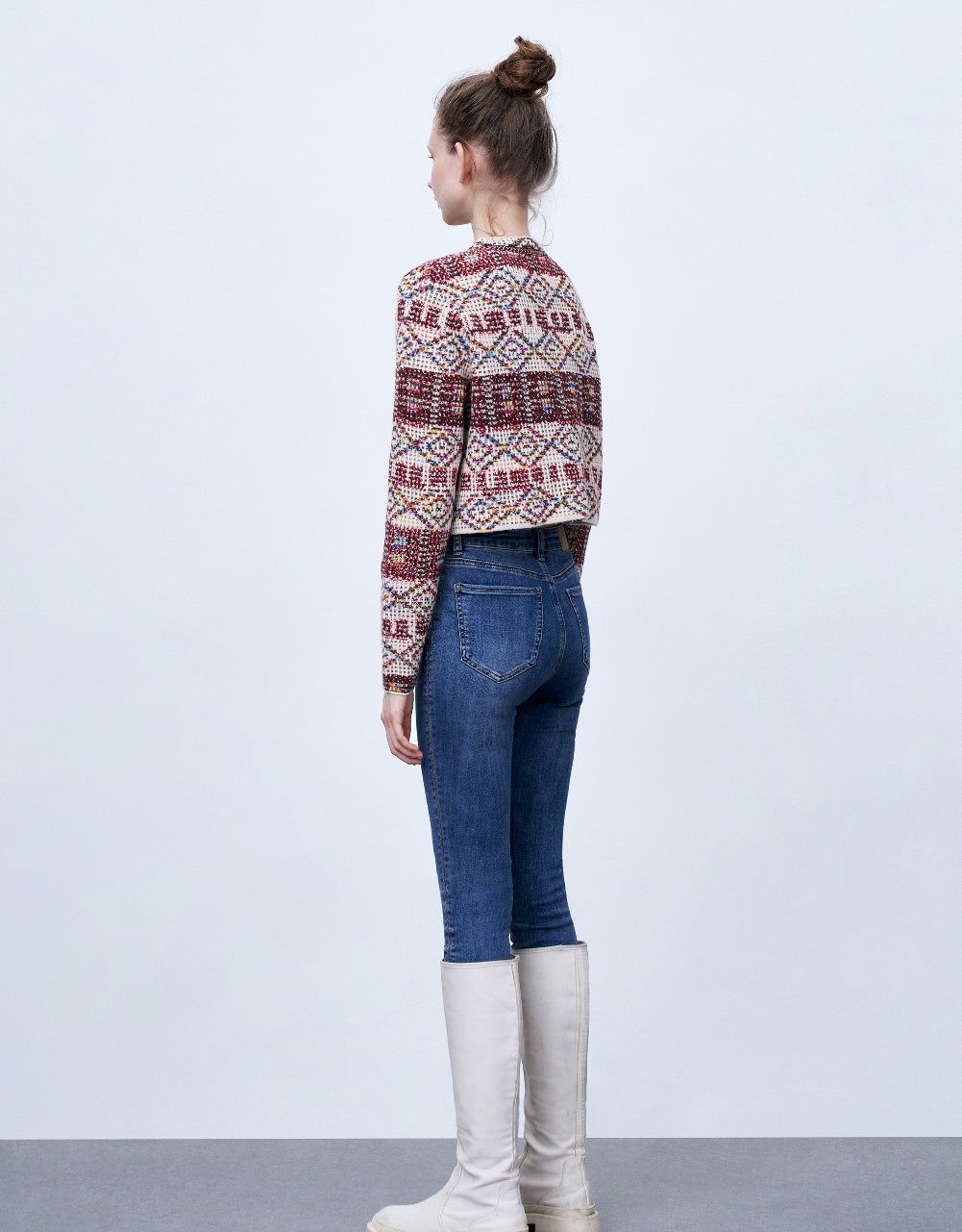 Crochet Knitted Cardigan sold by Urban Revivo product image thumbnail 3