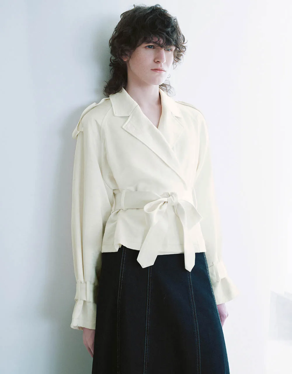 Notch Lapel Straight Jacket sold by Urban Revivo product image thumbnail 3