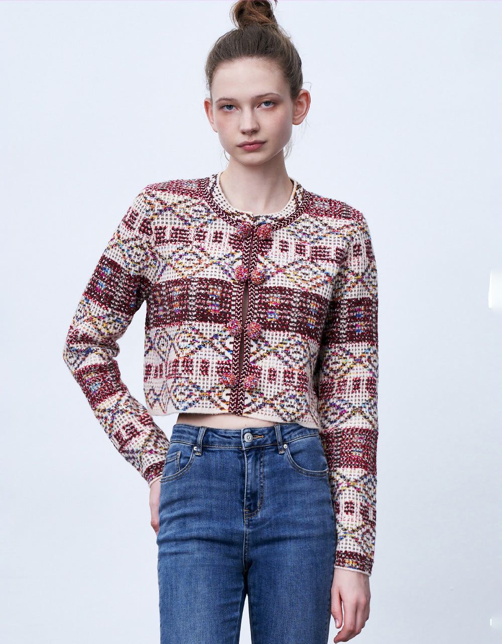 Crochet Knitted Cardigan sold by Urban Revivo