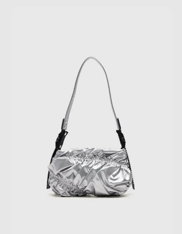 Ruched Shoulder Bag sold by Urban Revivo