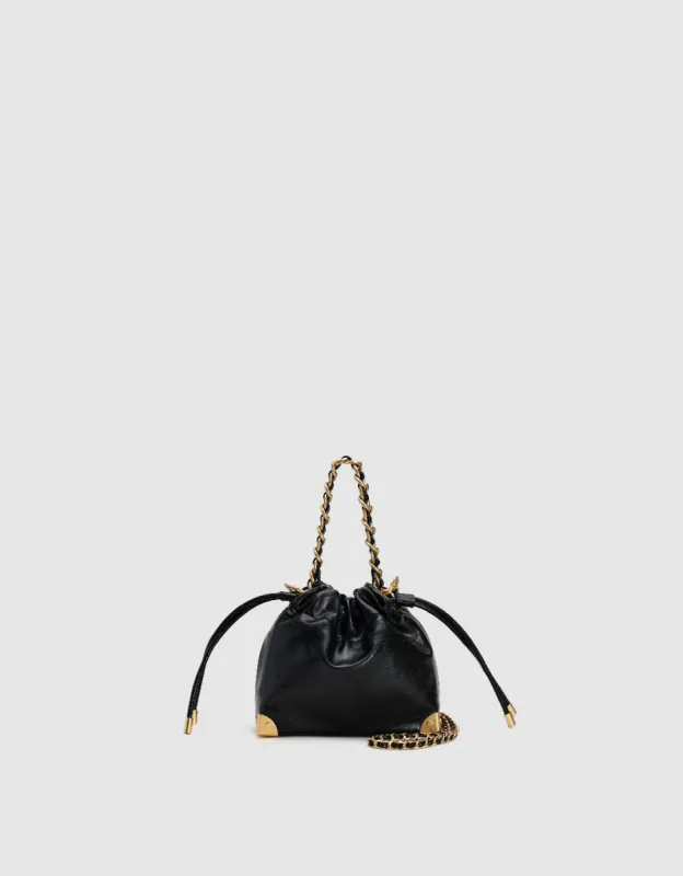 Chained Vegan Leather Shoulder Bag sold by Urban Revivo