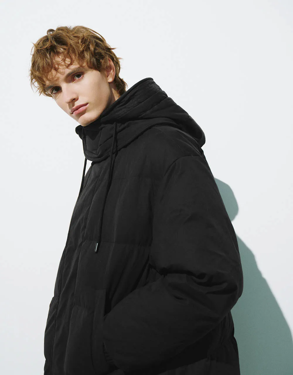 Hooded Down Jacket sold by Urban Revivo product image thumbnail 3