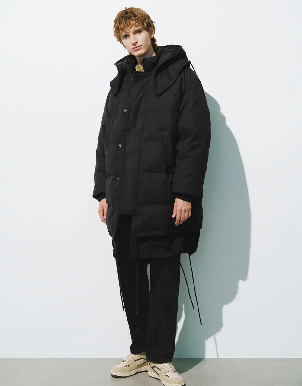 Hooded Down Jacket sold by Urban Revivo