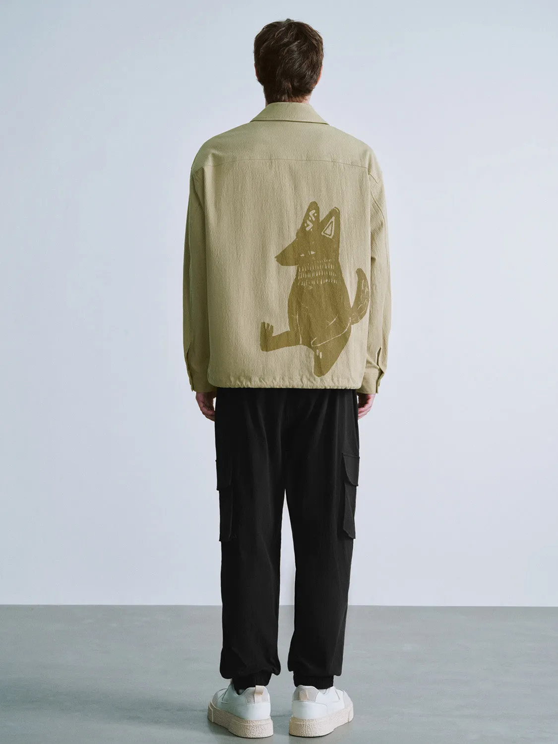 Button Up Oversized Jacket sold by Urban Revivo product image thumbnail 4
