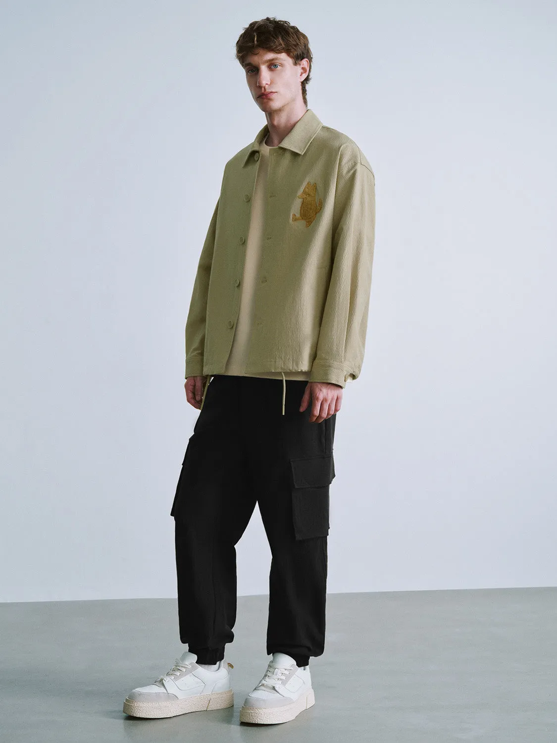 Button Up Oversized Jacket sold by Urban Revivo product image thumbnail 5
