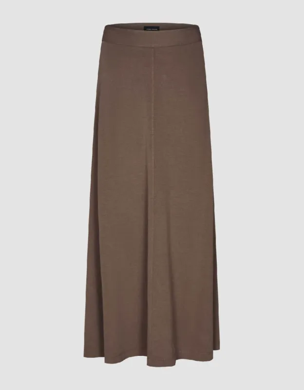 Knitted Midi A-Line Skirt sold by Urban Revivo