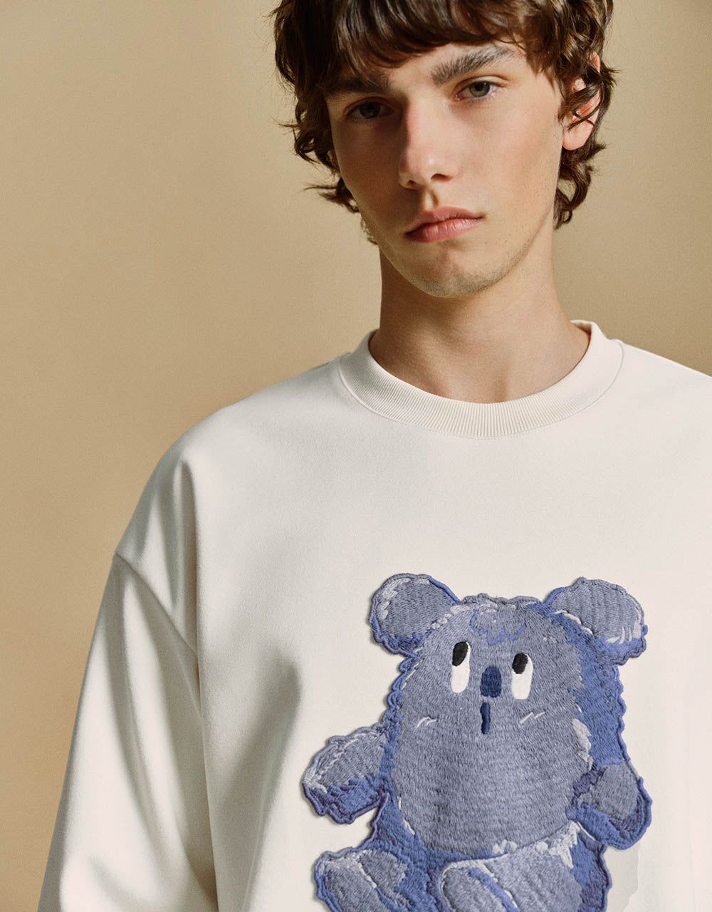 Little Monster Printed Crew Neck Sweatshirt sold by Urban Revivo product image thumbnail 4