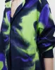 Contrast Heart Print Shirt sold by Urban Revivo