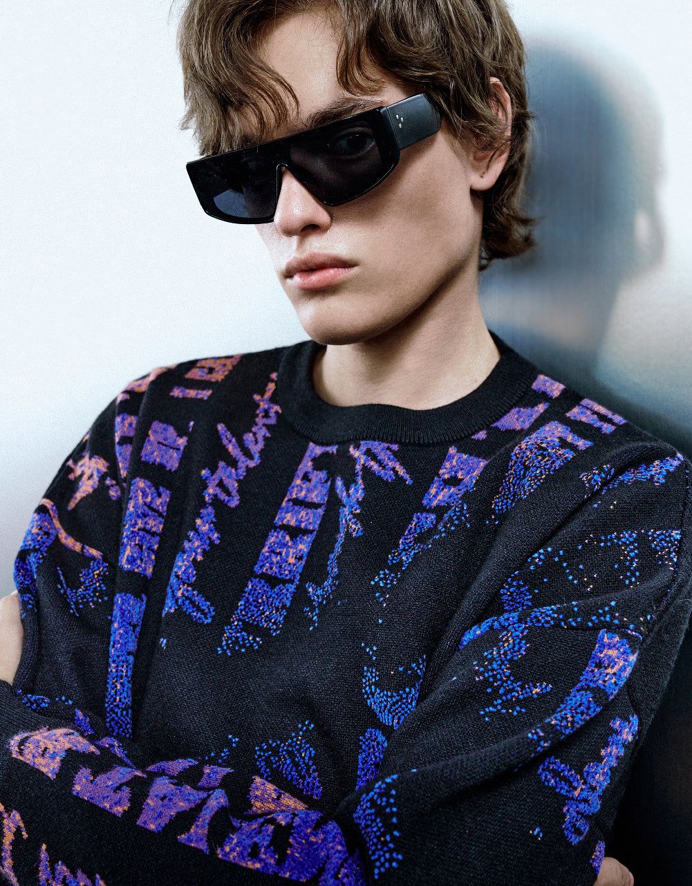 Letter Printed Knitted T-Shirt sold by Urban Revivo product image thumbnail 5