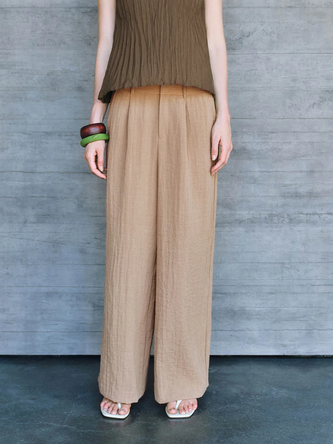 Straight Pants sold by Urban Revivo product image thumbnail 2