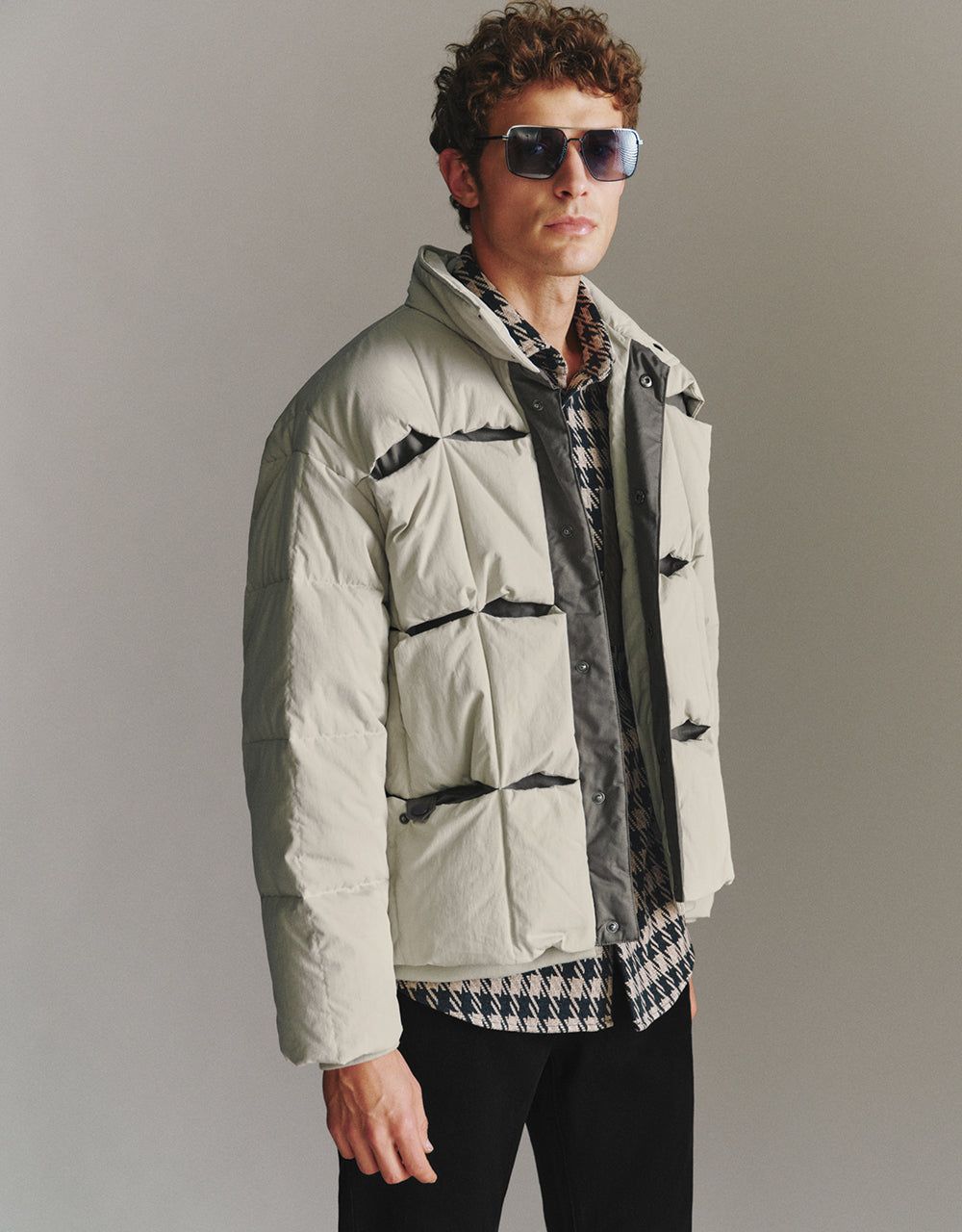 Straight Loose Down Jacket sold by Urban Revivo product image thumbnail 4