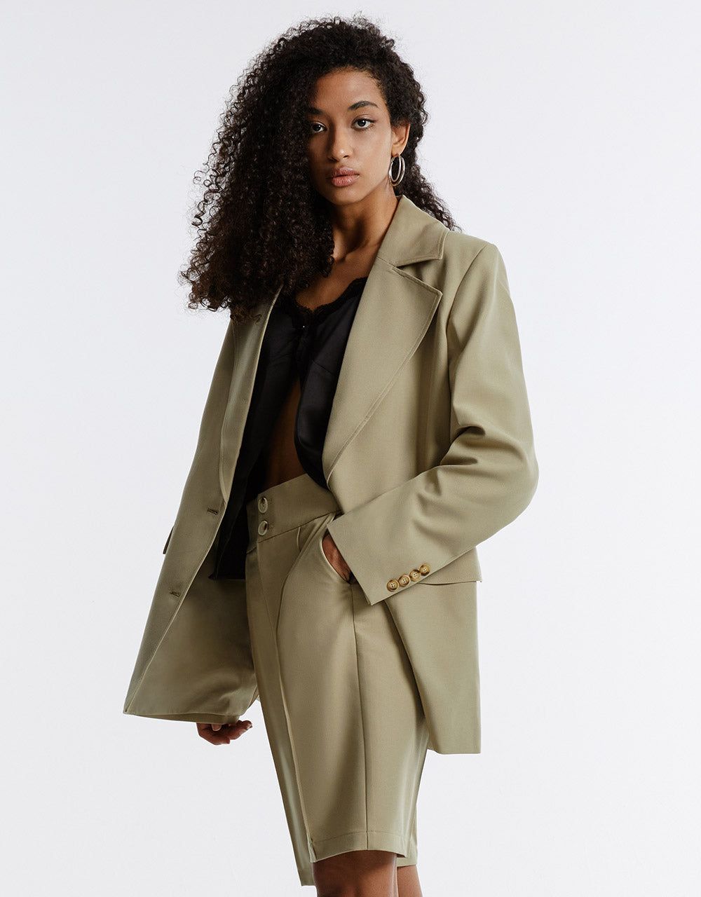 Flap Pocket Blazer sold by Urban Revivo