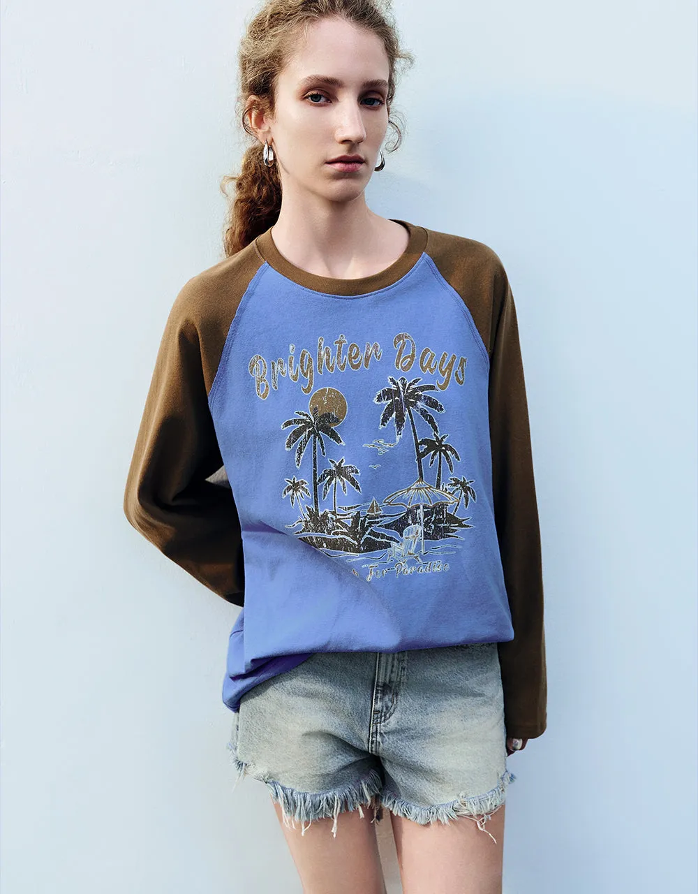 Printed Crew Neck T-Shirt sold by Urban Revivo product image thumbnail 3