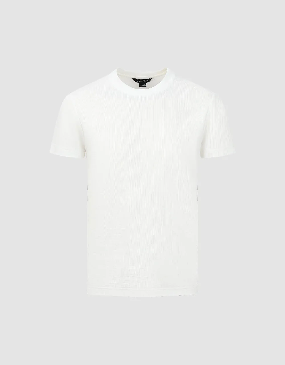 Crew Neck Straight T-Shirt sold by Urban Revivo product image thumbnail 2