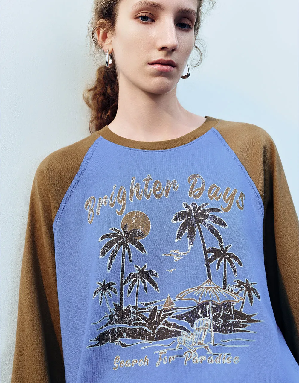 Printed Crew Neck T-Shirt sold by Urban Revivo product image thumbnail 4