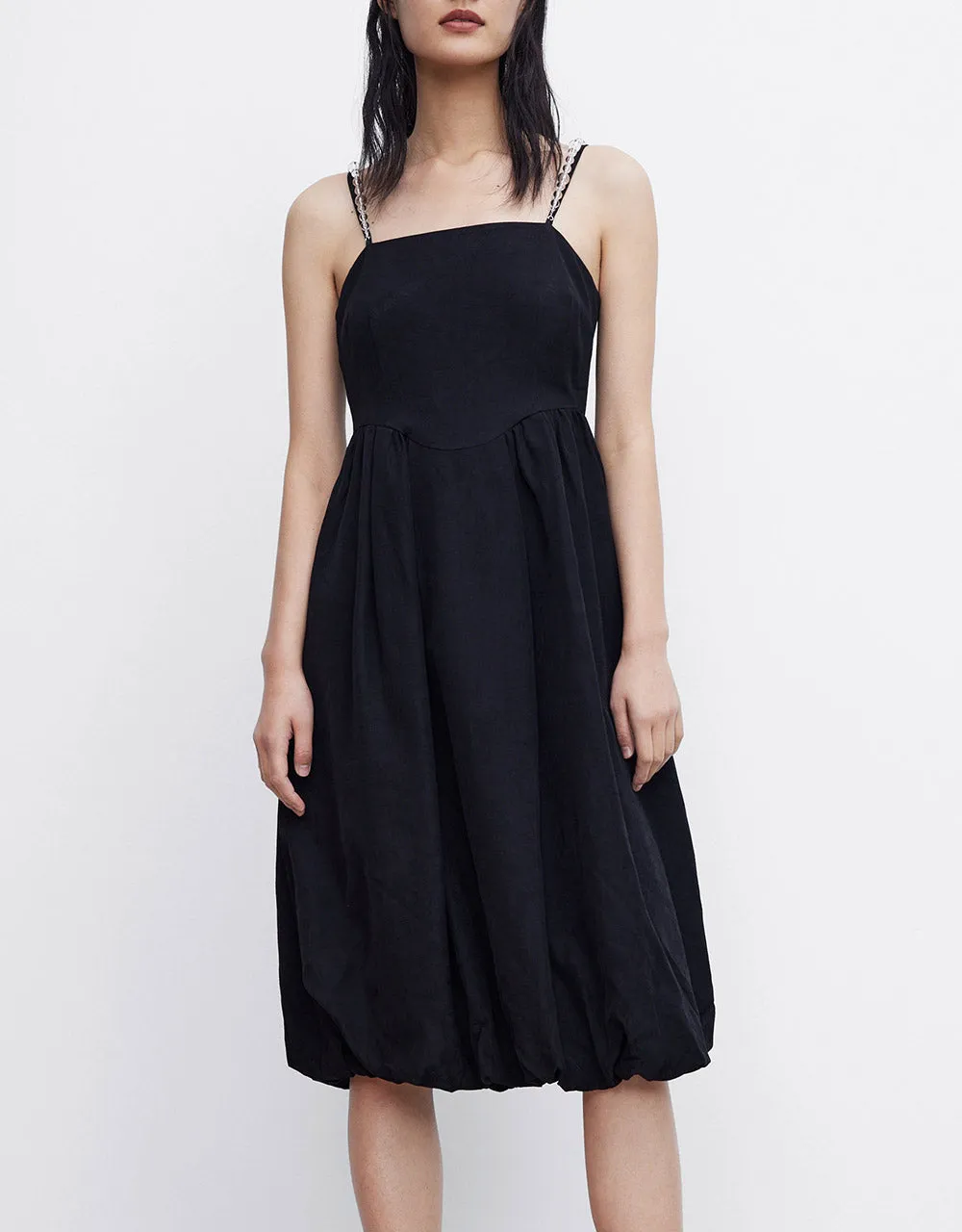 Beaded Strap Cami Dress sold by Urban Revivo product image thumbnail 4