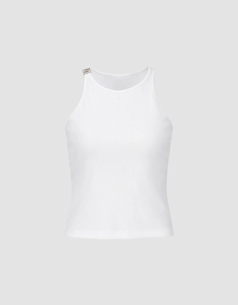 Crew Neck Knitted Tank Top sold by Urban Revivo product image thumbnail 2