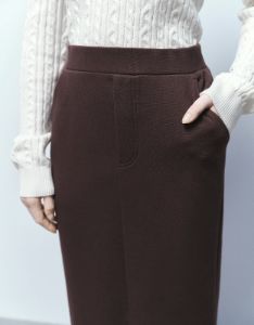 Midi Straight Skirt sold by Urban Revivo