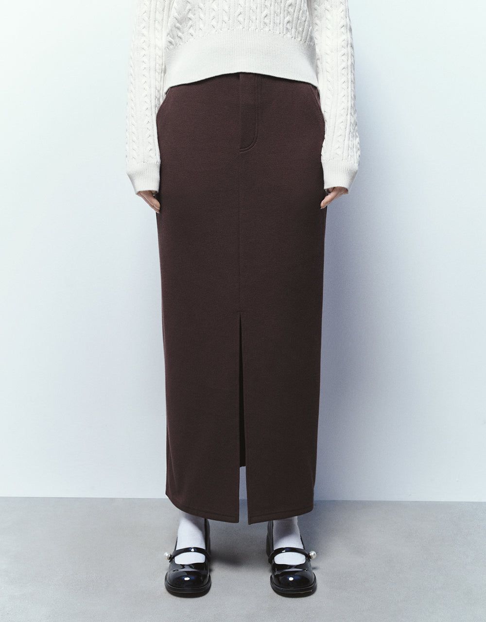 Midi Straight Skirt sold by Urban Revivo product image thumbnail 2